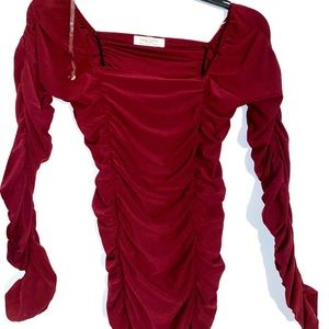 Dressy love circle blouse